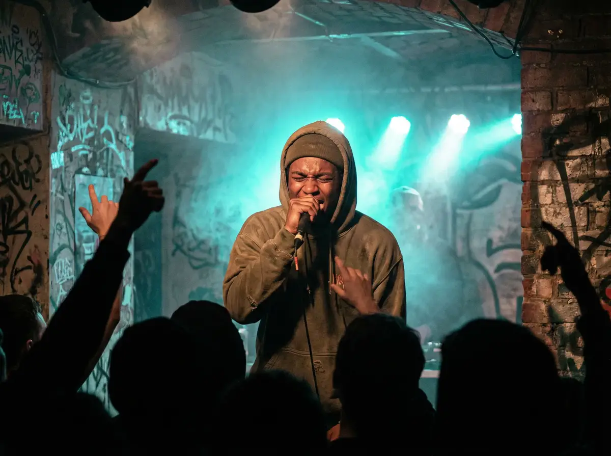 免费高清视频 - 地下说唱表演